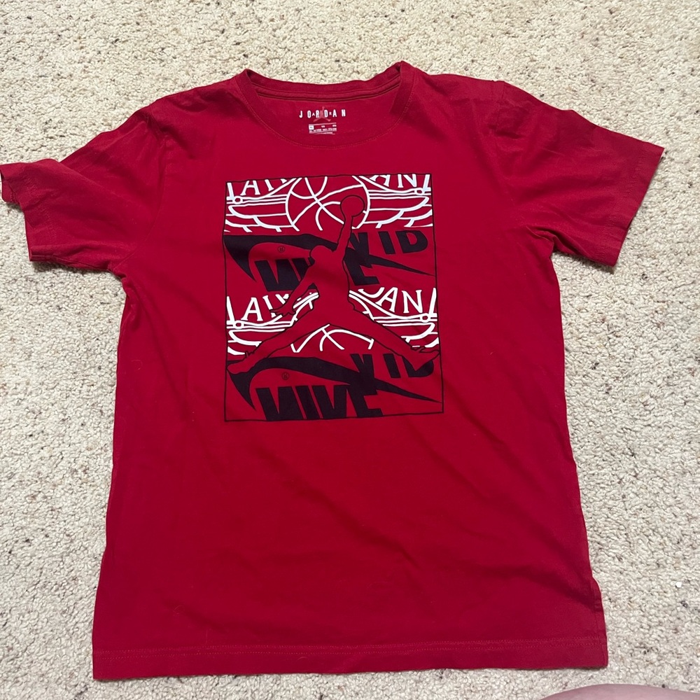 Jordan shirts kids size XL